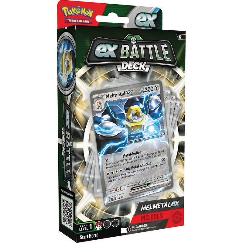 Foto van Pokémon tcg ex battle deck melmetal ex