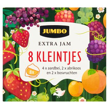 Foto van Jumbo extra jam kleintjes 8 x 25g