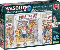 Foto van Wasgij retro mystery 7 - everything must go (1000 stukjes) - puzzel;puzzel (8710126000182)
