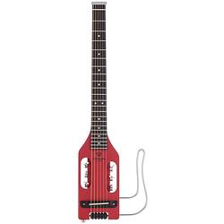 Foto van Traveler guitar ultra-light acoustic steel vintage red met tas