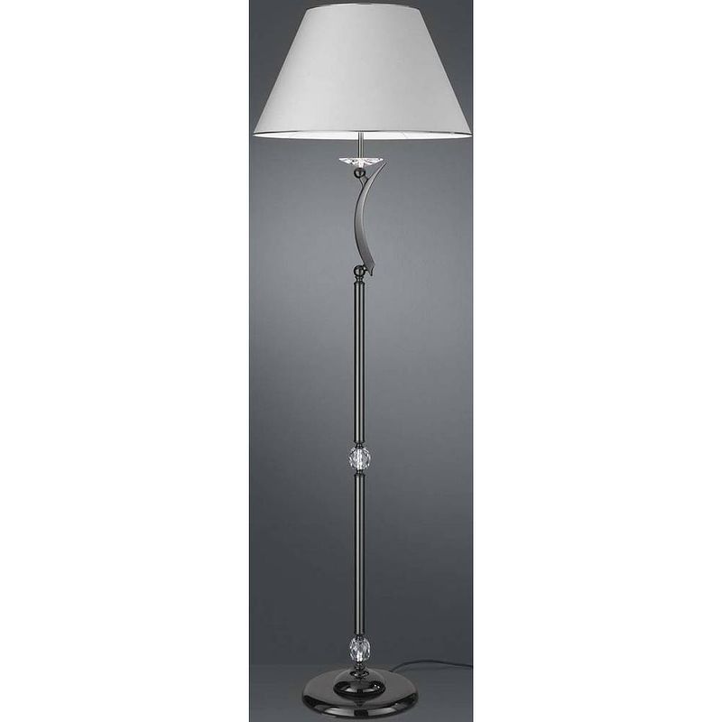 Foto van Brumberg stella 830663 staande lamp e27 60 w zwart-chroom