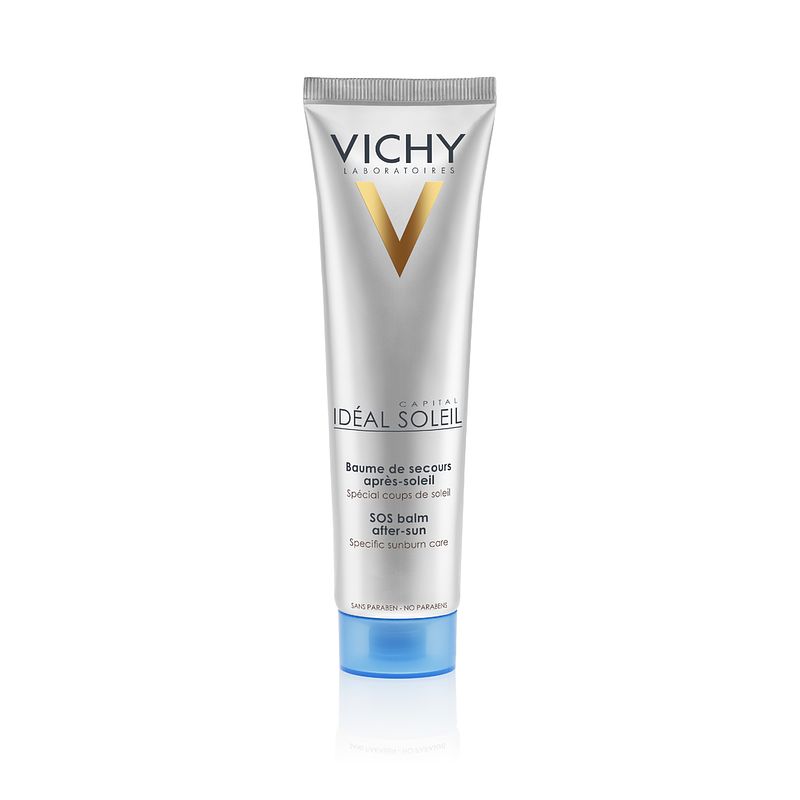 Foto van Vichy ideal soleil sos balsem voor gezicht en lichaam