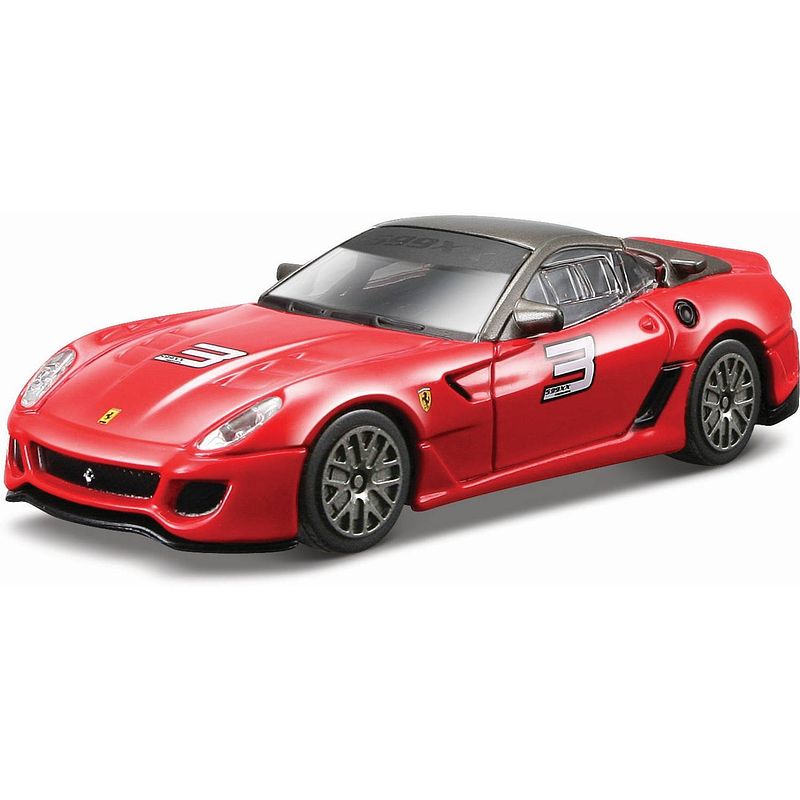 Foto van Auto bburago ferrari 599xx schaal 1:43