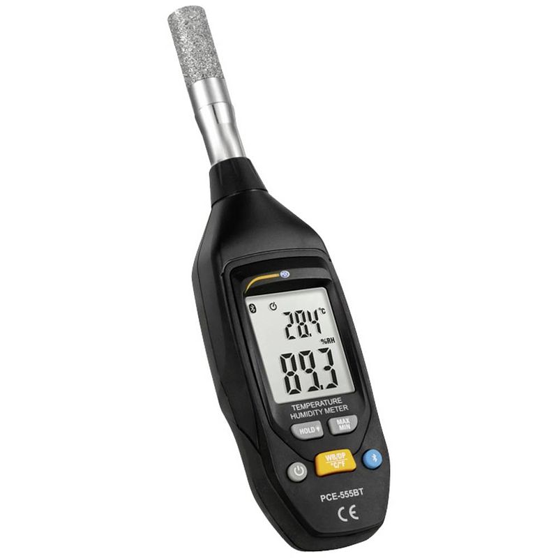 Foto van Pce instruments pce-555bts luchtvochtigheidsmeter (hygrometer) 0 % hrel 100 % hrel