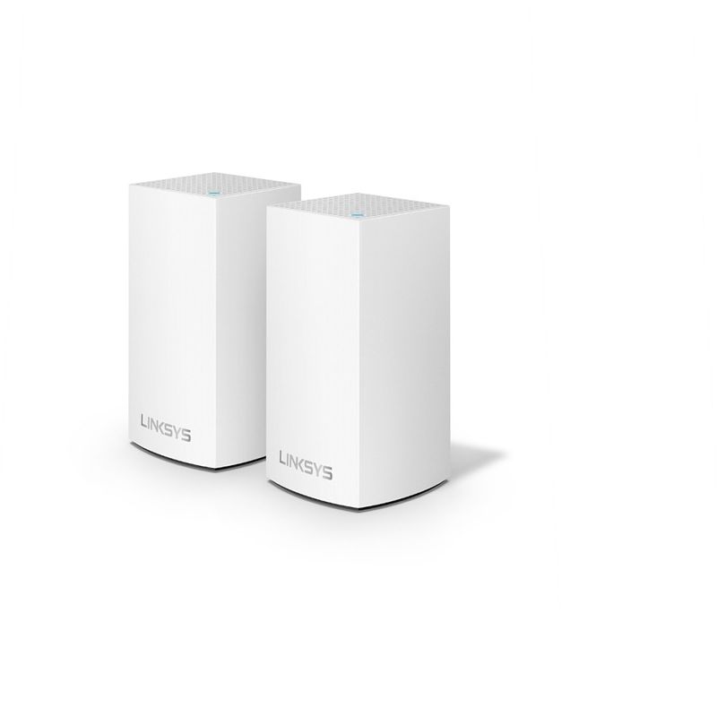 Foto van Linksys velop dual band - duo pack mesh router wit