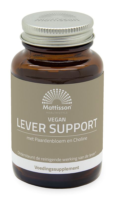 Foto van Mattisson healthstyle lever support tabletten