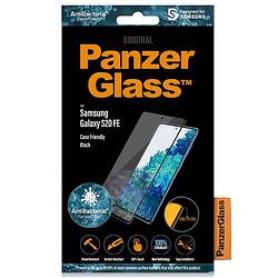 Foto van Panzerglass case friendly samsung galaxy s20 fe screenprotector glas zwart
