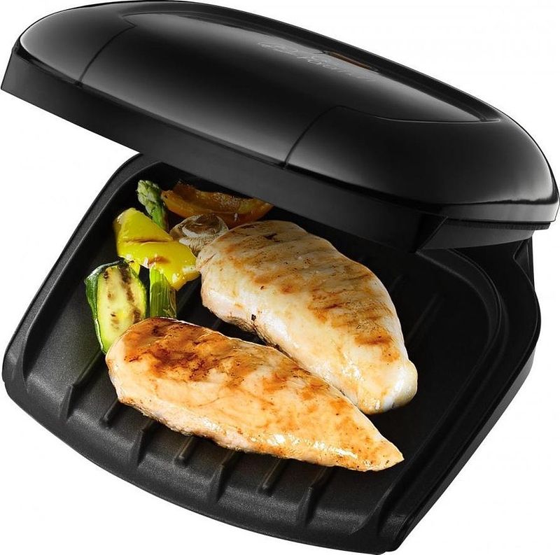 Foto van George foreman 18840-56 contact grill zwart