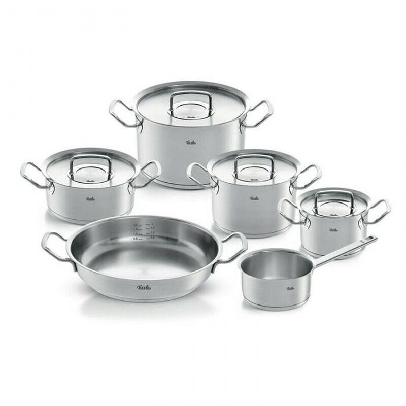 Foto van Fissler pure-profi collection pannenset met braadpan