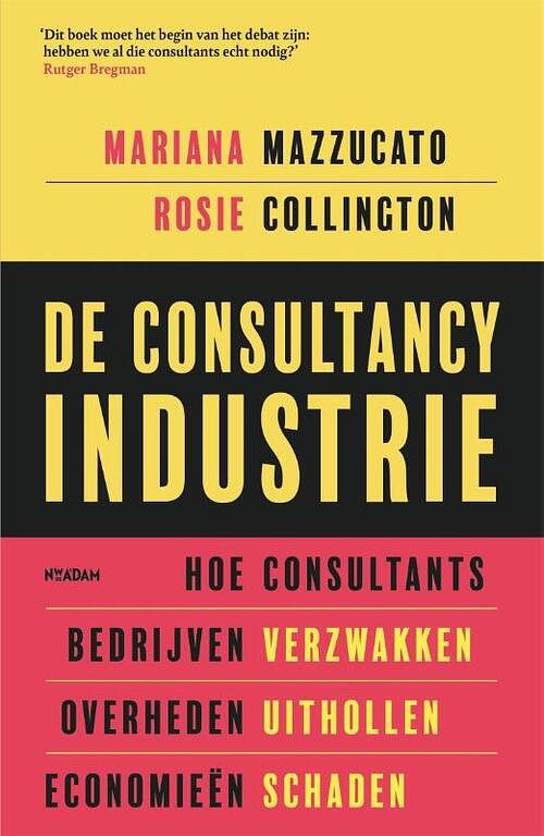 Foto van De consultancy industrie - mariana mazzucato, rosie collington - paperback (9789046831373)