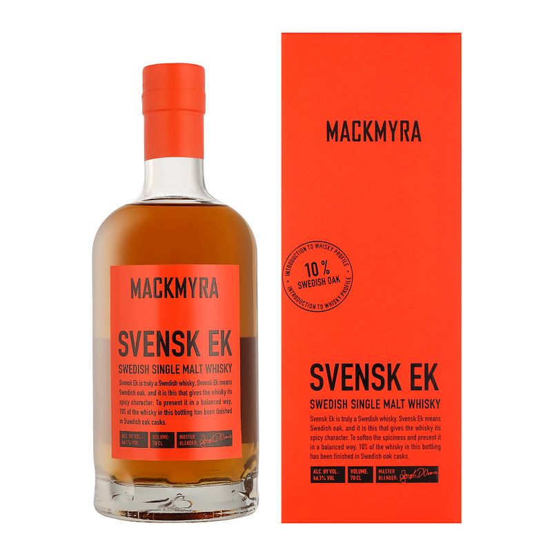 Foto van Mackmyra svensk ek 70cl whisky + giftbox