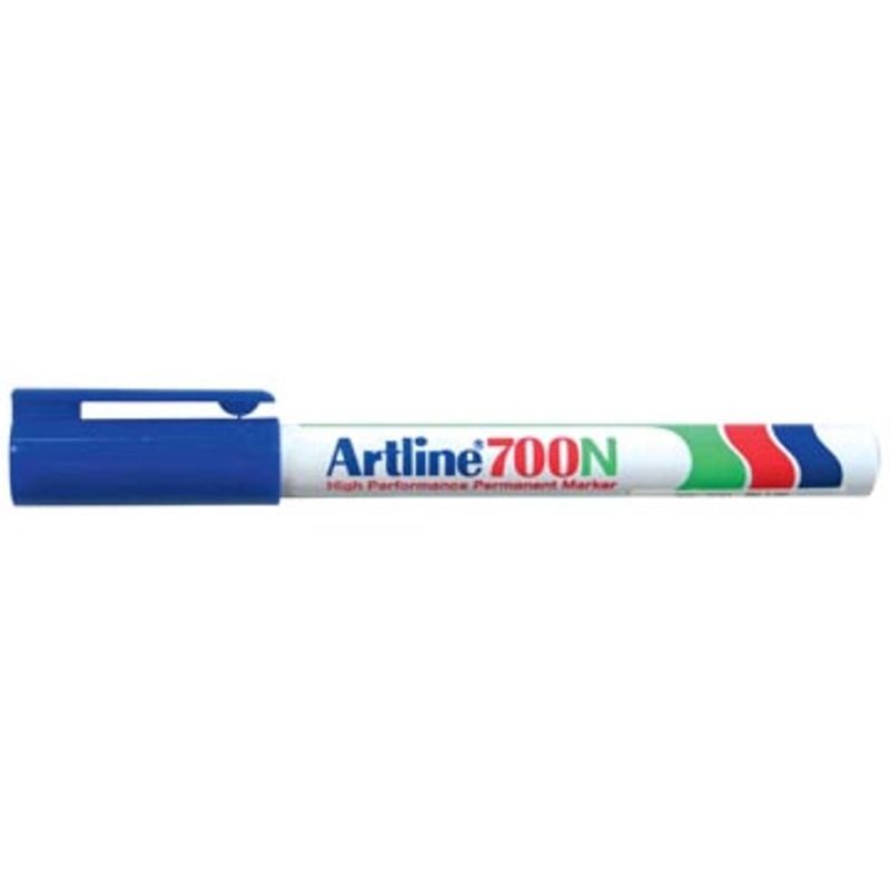 Foto van Permanent marker artline 700 blauw