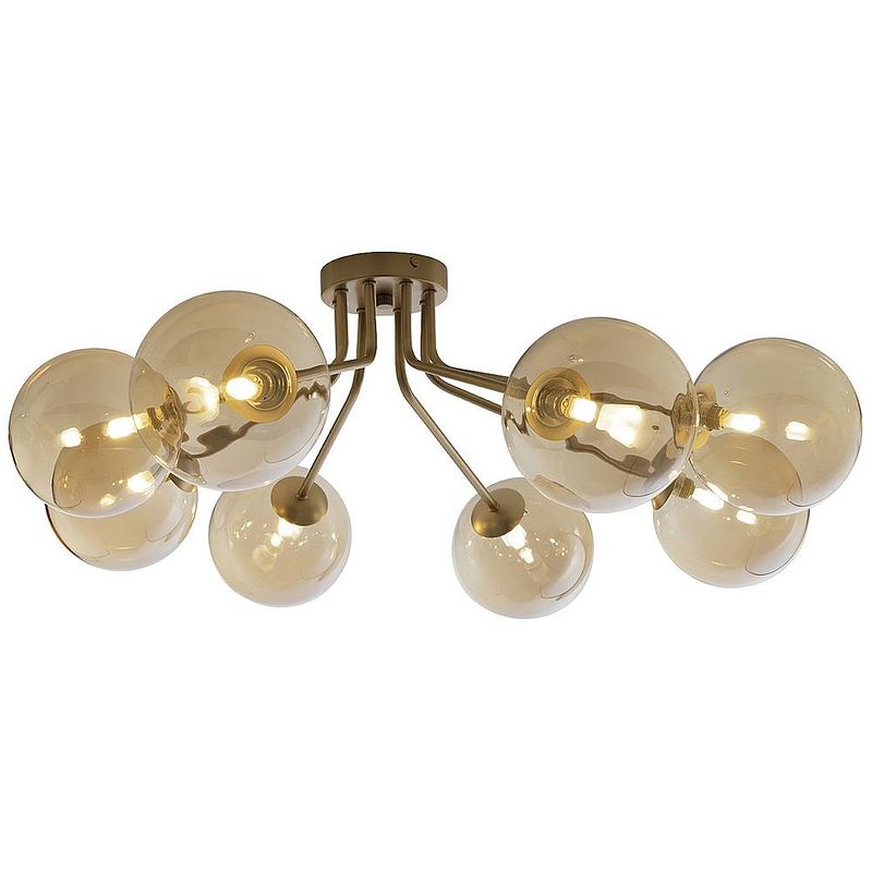 Foto van Eco-light 9120-pl8 go deckenleuchte plafondlamp g9 champagne