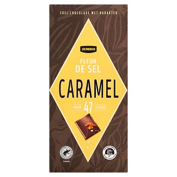 Foto van Jumbo fleur de sel caramel 100g