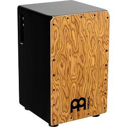 Foto van Meinl pwcp100mb pickup woodcraft makah burl cajon