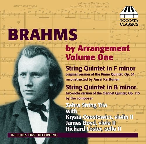 Foto van Brahms by arrangement volume 1 - cd (5060113440662)