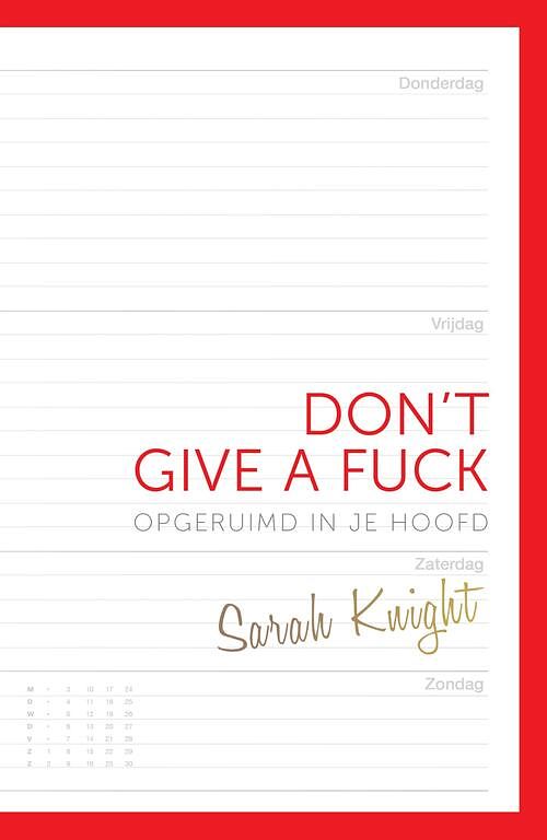 Foto van Don'st give a fuck - sarah knight - ebook (9789021561905)