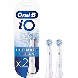 Foto van Oral-b io ultimate clean white opzetborstels - 2 stuks