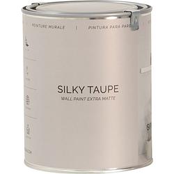 Foto van Muurverf silky taupe 1 liter