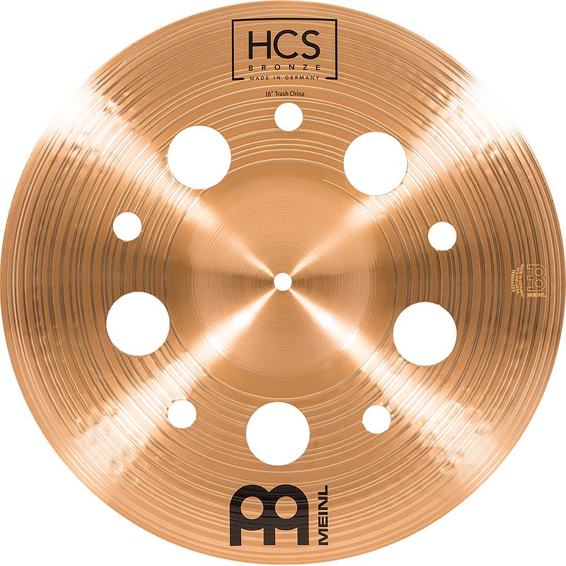 Foto van Meinl hcsb16trch hcs bronze trash china 16 inch