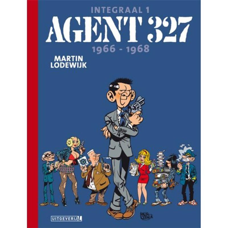 Foto van Agent 327 integraal 1 ! 1966-1968 - agent 327