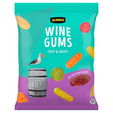 Foto van Jumbo winegums zoet & zacht 500g