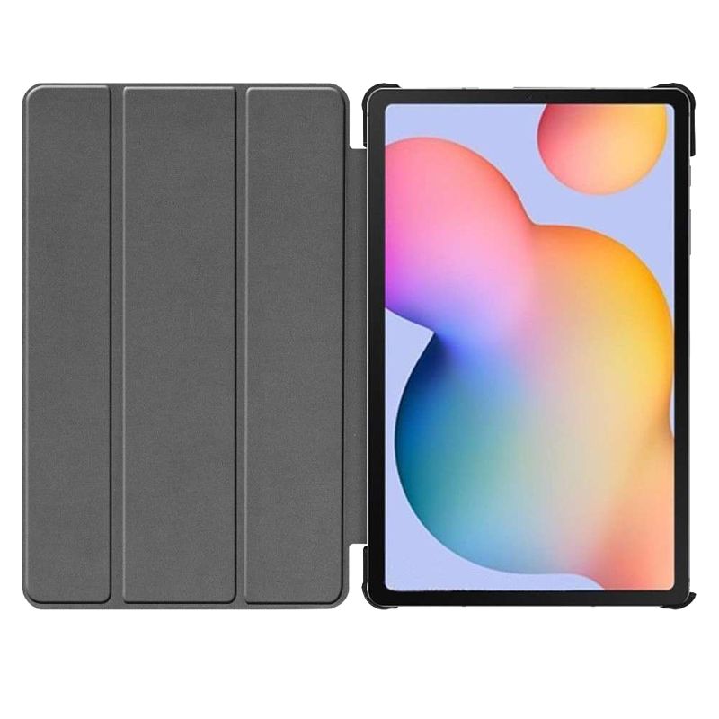 Foto van Just in case galaxy tab s6 lite smart tri-fold case grijs