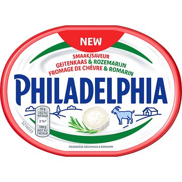 Foto van Philadelphia roomkaas geitenkaassmaak & rozemarijn 150g bij jumbo