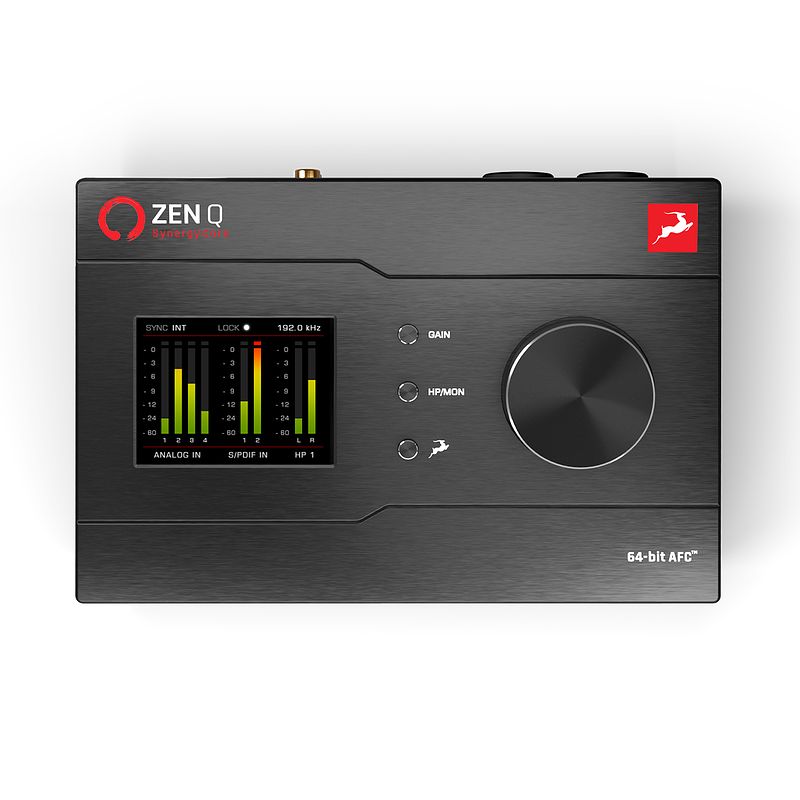 Foto van Antelope audio zen q synergy core thunderbolt met alle fx en bitwig daw (promo)