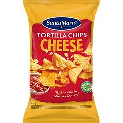 Foto van Santa maria crispy corn tortilla chips cheese 475g bij jumbo