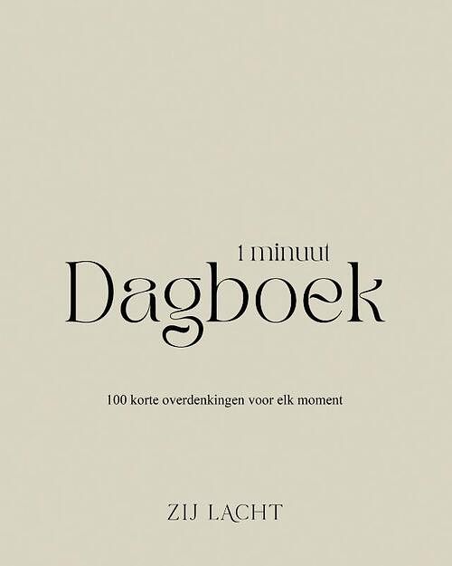 Foto van 1 minuut dagboek - zij lacht - hardcover (9789464250411)