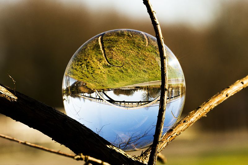 Foto van Caruba lensball 90mm deluxe - creëer leuke effecten