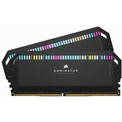 Foto van Corsair dominator platinum rgb werkgeheugenset voor pc ddr5 32 gb 2 x 16 gb non-ecc 6200 mhz 288-pins dimm cl36-39-39-76 cmt32gx5m2x6200c36