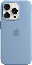 Foto van Apple iphone 15 pro back cover met magsafe winterblauw