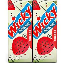 Foto van Wicky original aardbei 10 x 200ml bij jumbo