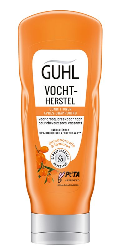 Foto van Guhl vochtherstel verzorgende conditioner voor droog, broos en overbelast haar