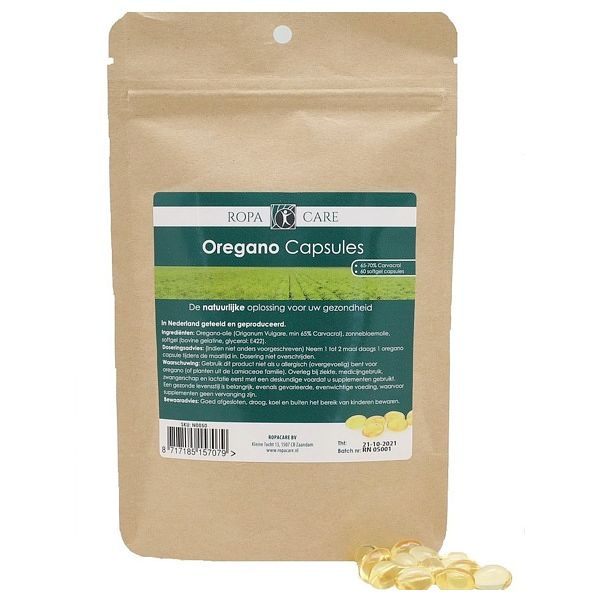 Foto van Ropa care oregano capsules