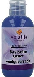 Foto van Volatile basisolie castor 100% puur