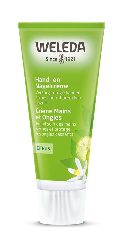 Foto van Weleda citrus hand- en nagelcreme 50ml