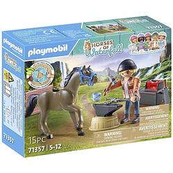 Foto van Playmobil horses of waterfall hufschmid ben & achilles 71357