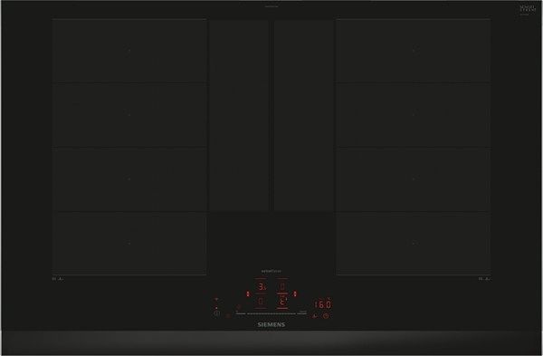 Foto van Siemens ex875hyc1m extraklasse inductie inbouwkookplaat zwart