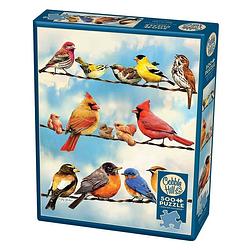 Foto van Cobble hill legpuzzel birds on a wire 500 stukjes