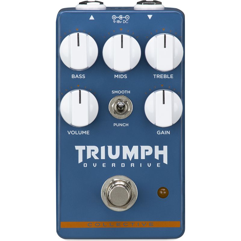 Foto van Wampler triumph overdrive effectpedaal