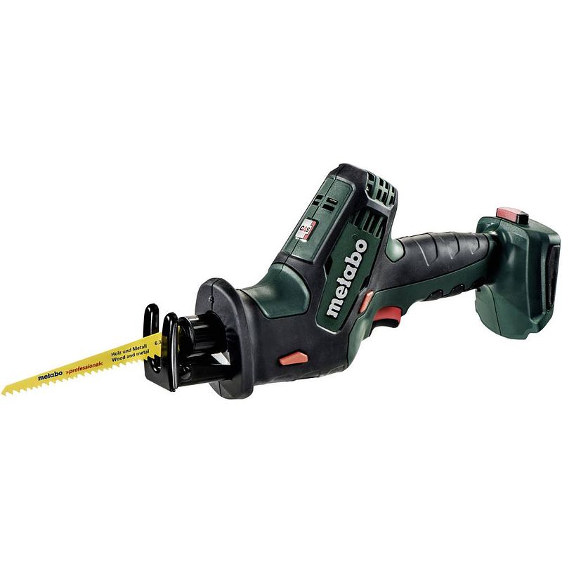 Foto van Metabo sse 18 ltx compact accu-reciprozaag 602266890 sse 18 ltx compact zonder accu