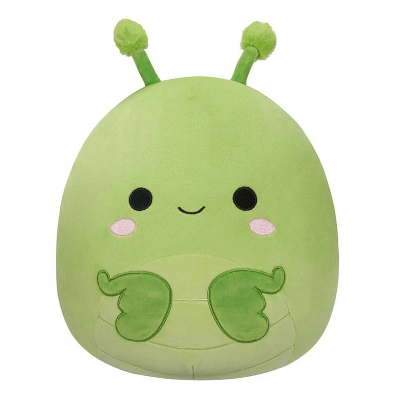 Foto van Squishmallows knuffel trenton de groene sprinkhaan - 30 cm