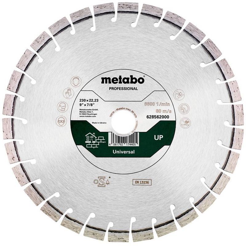 Foto van Metabo 628564000 diamanten doorslijpschijf diameter 350 mm 1 stuk(s)