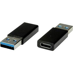 Foto van Value usb 2.0 adapter [1x usb 3.2 gen 1 stekker a (usb 3.0) - 1x usb-c® bus] value