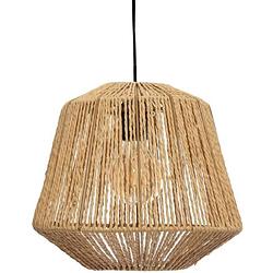 Foto van Hanglamp touw - e27 - 40 w - h. 26 cm - beige