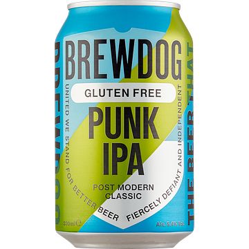 Foto van Diverse soorten | brewdog punk ipa blik 330ml aanbieding bij jumbo