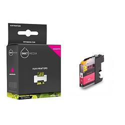 Foto van Inktmedia® - inktcartridge - geschikt brother lc-3619xl lc-3617 ma inktcartridge magenta hoge capaciteit - cartridge...